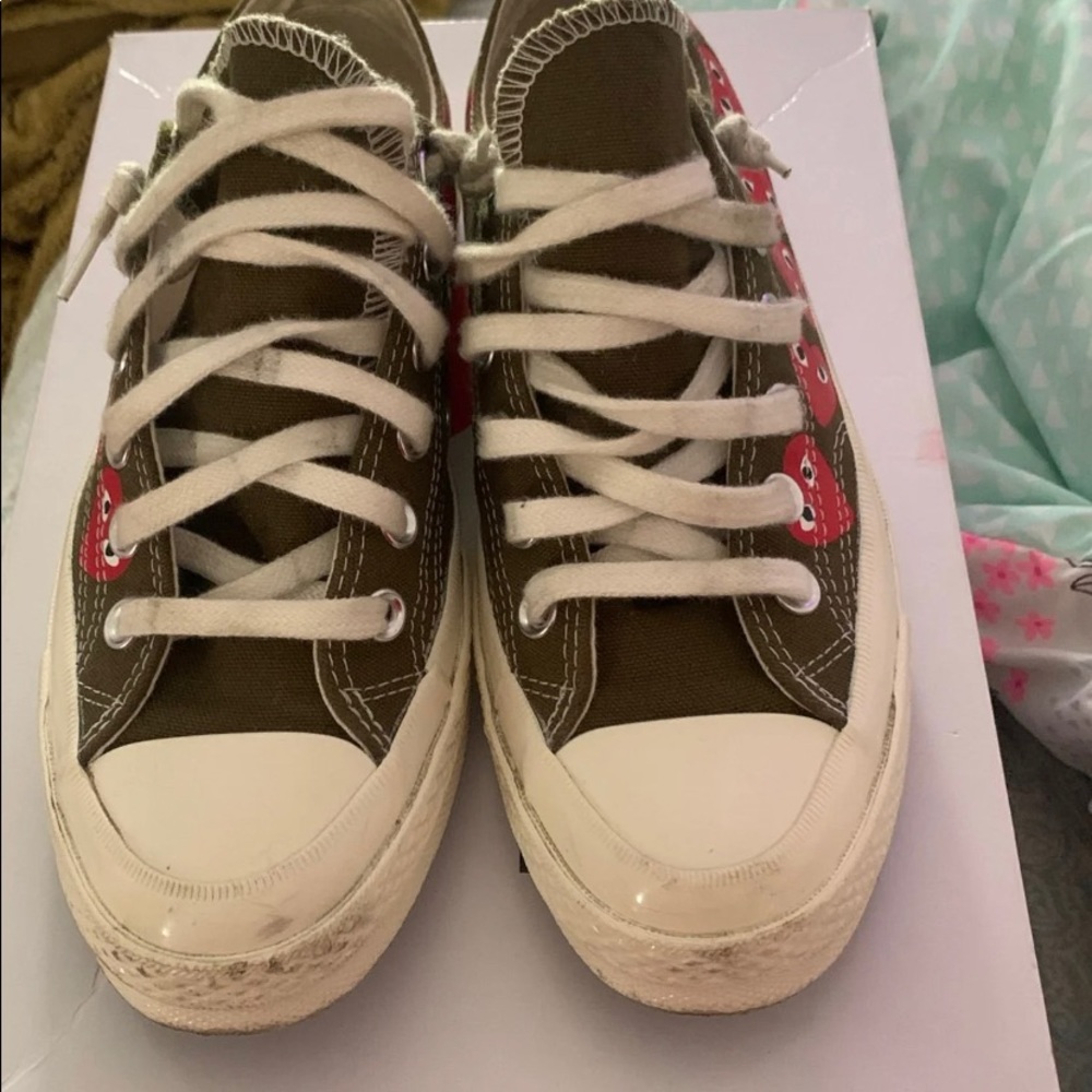Cdg converse low top